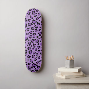 Leopard Print, luipspuiten, Paarse luipaard Persoonlijk Skateboard