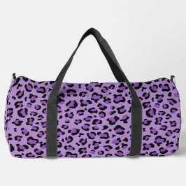 Leopard Print, luipspuiten, Paarse luipaard Plunjezak
