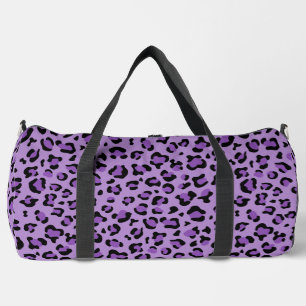 Leopard Print, luipspuiten, Paarse luipaard Plunjezak