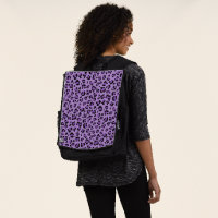 Leopard Print, luipspuiten, Paarse luipaard