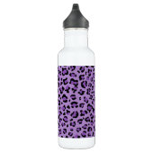Leopard Print, luipspuiten, Paarse luipaard Waterfles (Rechts)