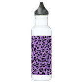 Leopard Print, luipspuiten, Paarse luipaard Waterfles (Links)
