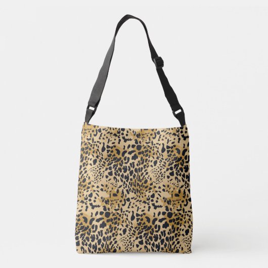 Leopard Print Luxe Tas (Achterkant)