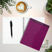 Leopard Print-Magenta Planner