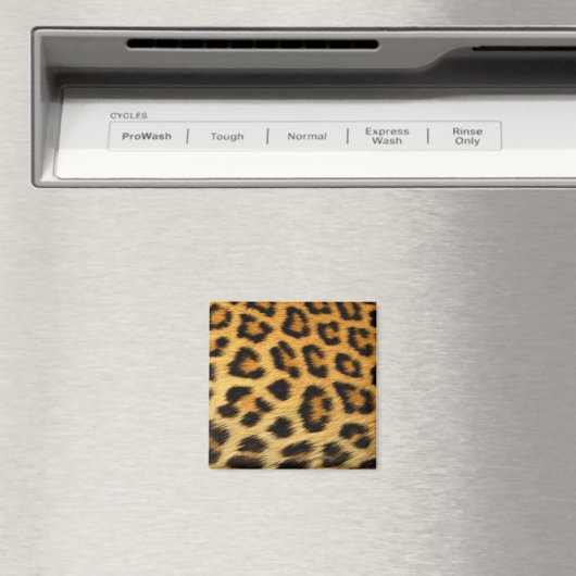 Leopard Print Magneet (Insitu (Vaatwasser))