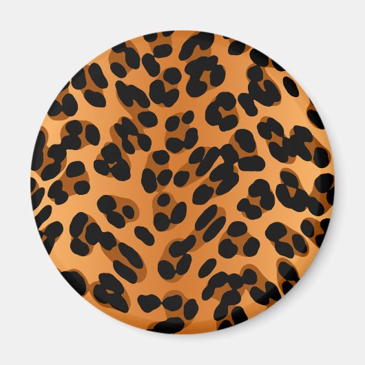 Leopard Print Magneet (Voorkant)