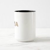 Leopard Print Mama Coffee Mok (Midden)
