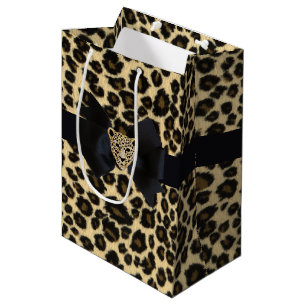 Leopard Print Medium Cadeauzakje