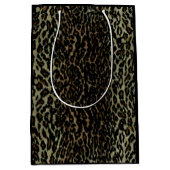 Leopard Print Medium Gift Bag Medium Cadeauzakje (Voorkant)