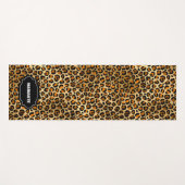 LEOPARD PRINT Milieuvriendelijke Yoga Mat (Voorkant (horizontaal))
