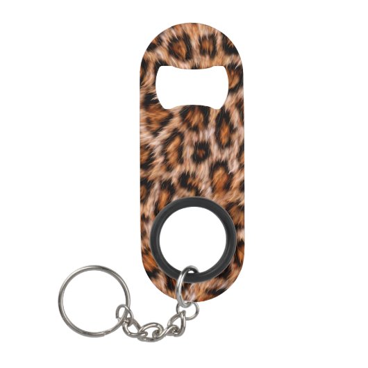 Leopard Print Mini Flessenopener (Voorkant)