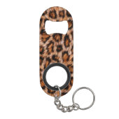 Leopard Print Mini Flessenopener (Achterkant)