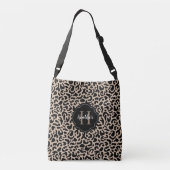 Leopard Print Monogram Canvas tas (Achterkant)