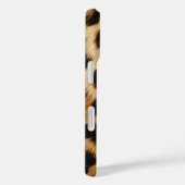 Leopard Print Monogram Case-Mate iPhone Case (Achterkant / Rechts)