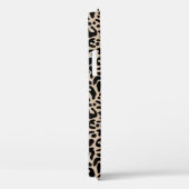 Leopard Print Monogram Case-Mate iPhone Case (Achterkant / Rechts)