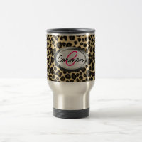 Leopard Print Monogram