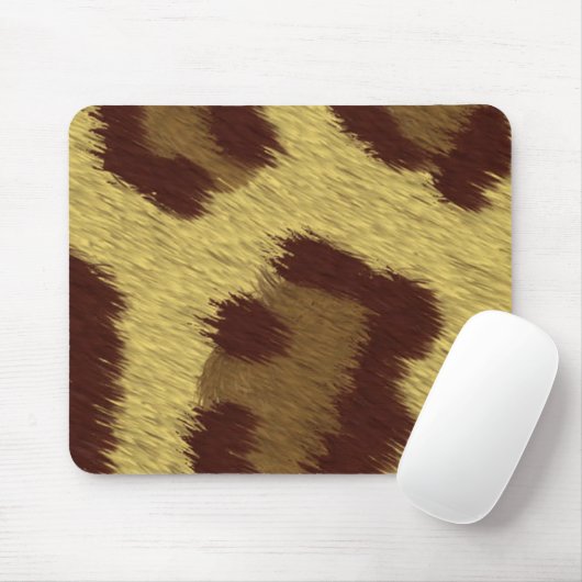 Leopard Print Mousepad Muismat (Met muis)