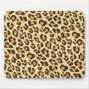 Leopard Print Mousepad Muismat