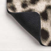 "Leopard Print" Mousepad voor je computer! Muismat (Hoek)