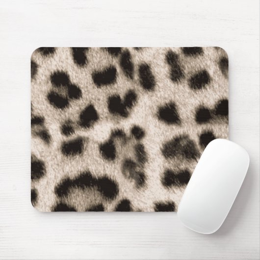 "Leopard Print" Mousepad voor je computer! Muismat (Met muis)