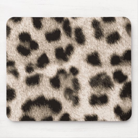 "Leopard Print" Mousepad voor je computer! Muismat (Voorkant)
