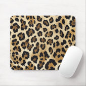 Leopard Print Muismat (Met muis)