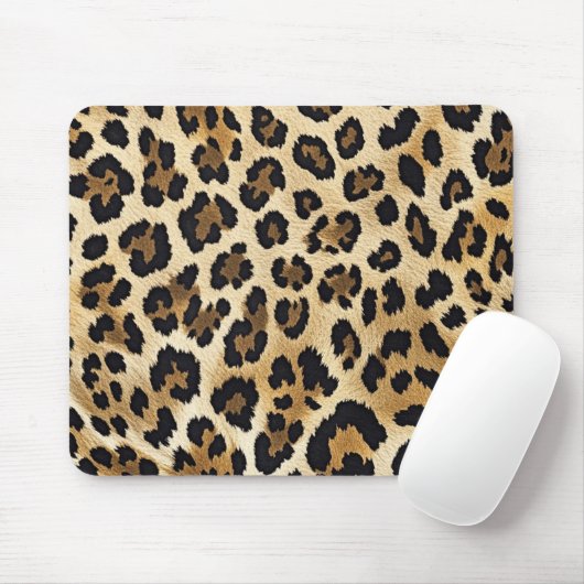 Leopard Print Muismat (Met muis)