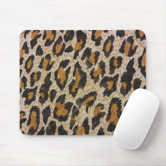 Leopard Print Muismat (Met muis)