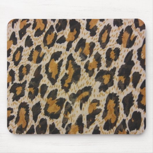 Leopard Print Muismat (Voorkant)