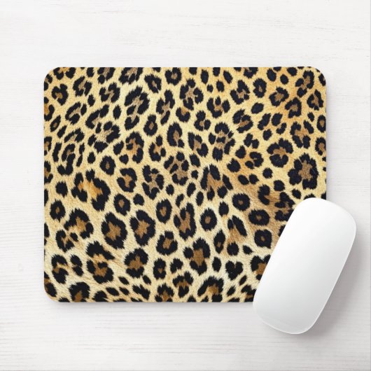 Leopard Print Muismat (Met muis)