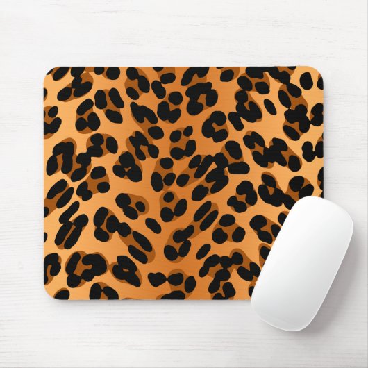 Leopard Print Muismat (Met muis)