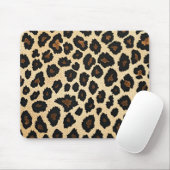 Leopard Print Muismat (Met muis)