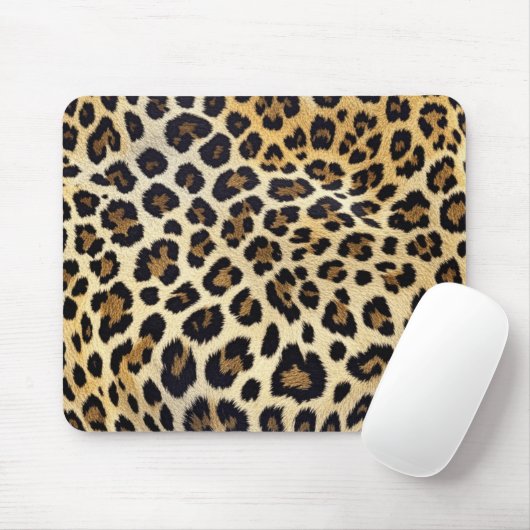 Leopard Print Muismat (Met muis)