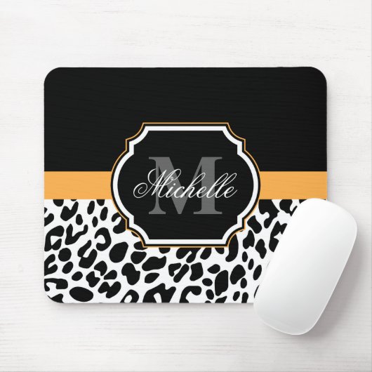 Leopard Print Muismat (Met muis)