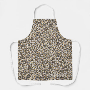 Leopard Print NAAM Wild Adventure Cook Animal Fun Schort