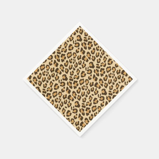 Leopard Print Napkins Servetten (Hoek)