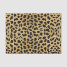 Leopard Print Natural Tissuepapier