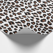 Leopard Print Nieuw Cadeaupapier (Hoek)