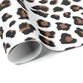 Leopard Print Nieuw Cadeaupapier (Rol Hoek)