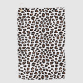 Leopard Print Nieuw Golfhanddoek (Voorkant)