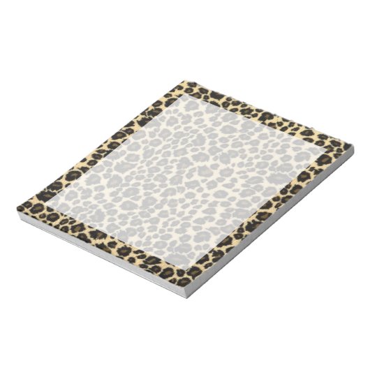 Leopard Print Notitieblok (Linkerzijde)