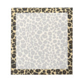 Leopard Print Notitieblok (Voorkant)
