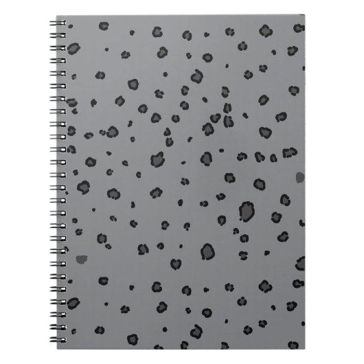 Leopard Print Notitieboek (Voorkant)