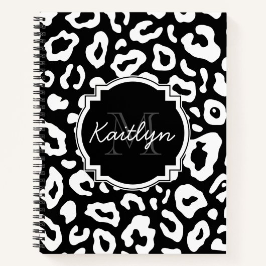 Leopard Print Notitieboek (Voorkant)