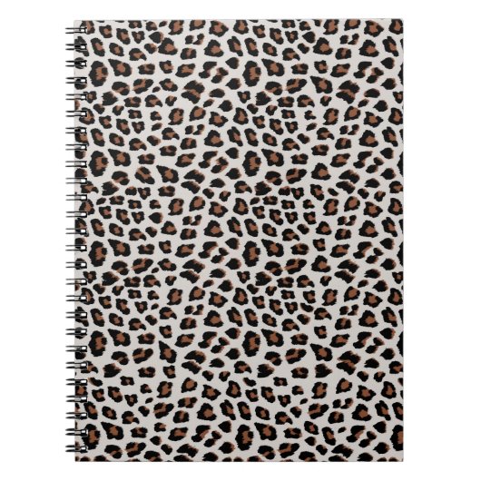 Leopard Print Notitieboek (Voorkant)
