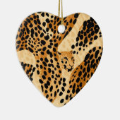 Leopard Print Ornament (Rechts)