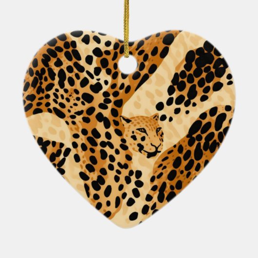 Leopard Print Ornament (Achterkant)