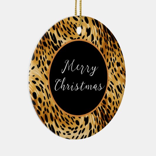 Leopard Print Ornament (Rechts)