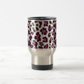 Leopard Print Paars Reisbeker (Center)