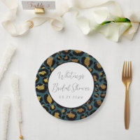 Leopard Print Paper Borden gepersonaliseerd - Chee